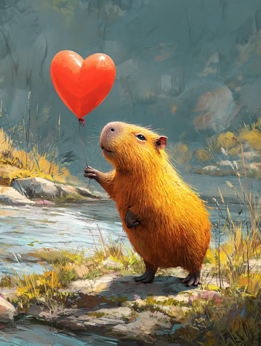 cute capybara