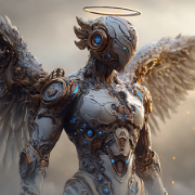 quietlight Cybernetic Mechanical Angel Robot --ar 32 --raw -- 3041083f-0ab2-4232-985d-9a45dcb8adbe 3